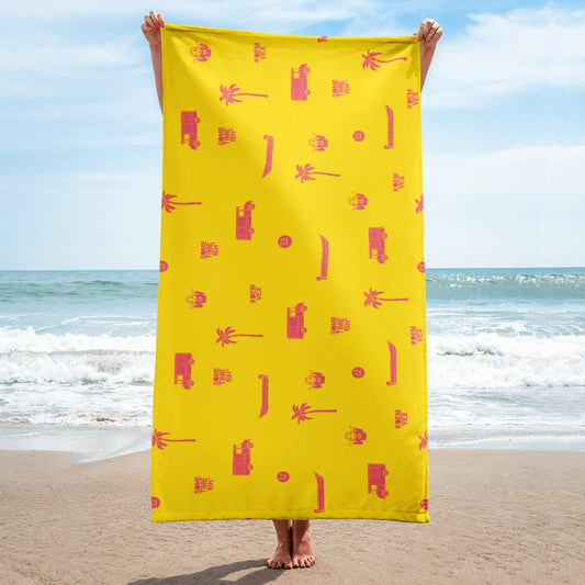Sometimeish Beach Towel