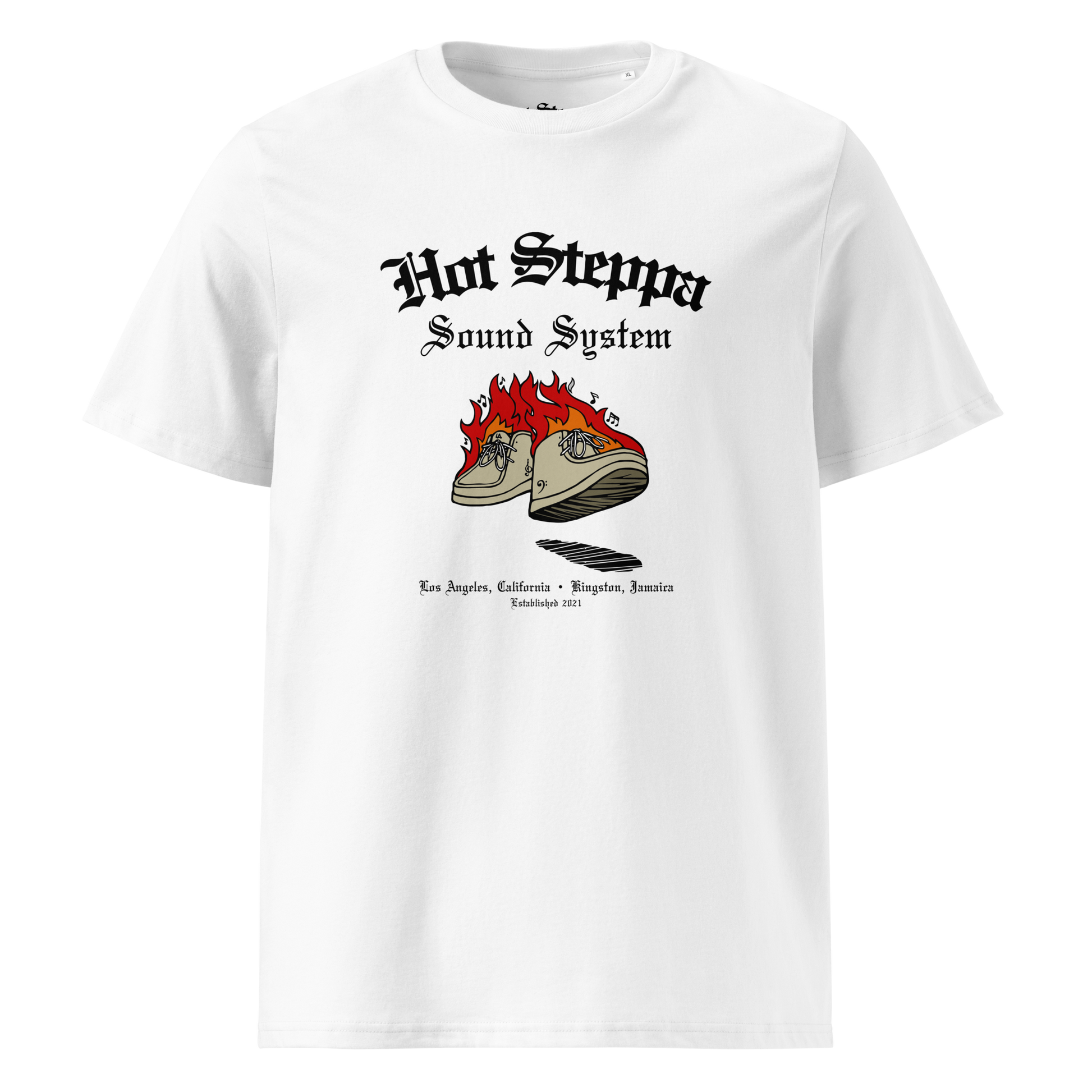 Hot Steppa Sound System - Fire Steppa T Shirt