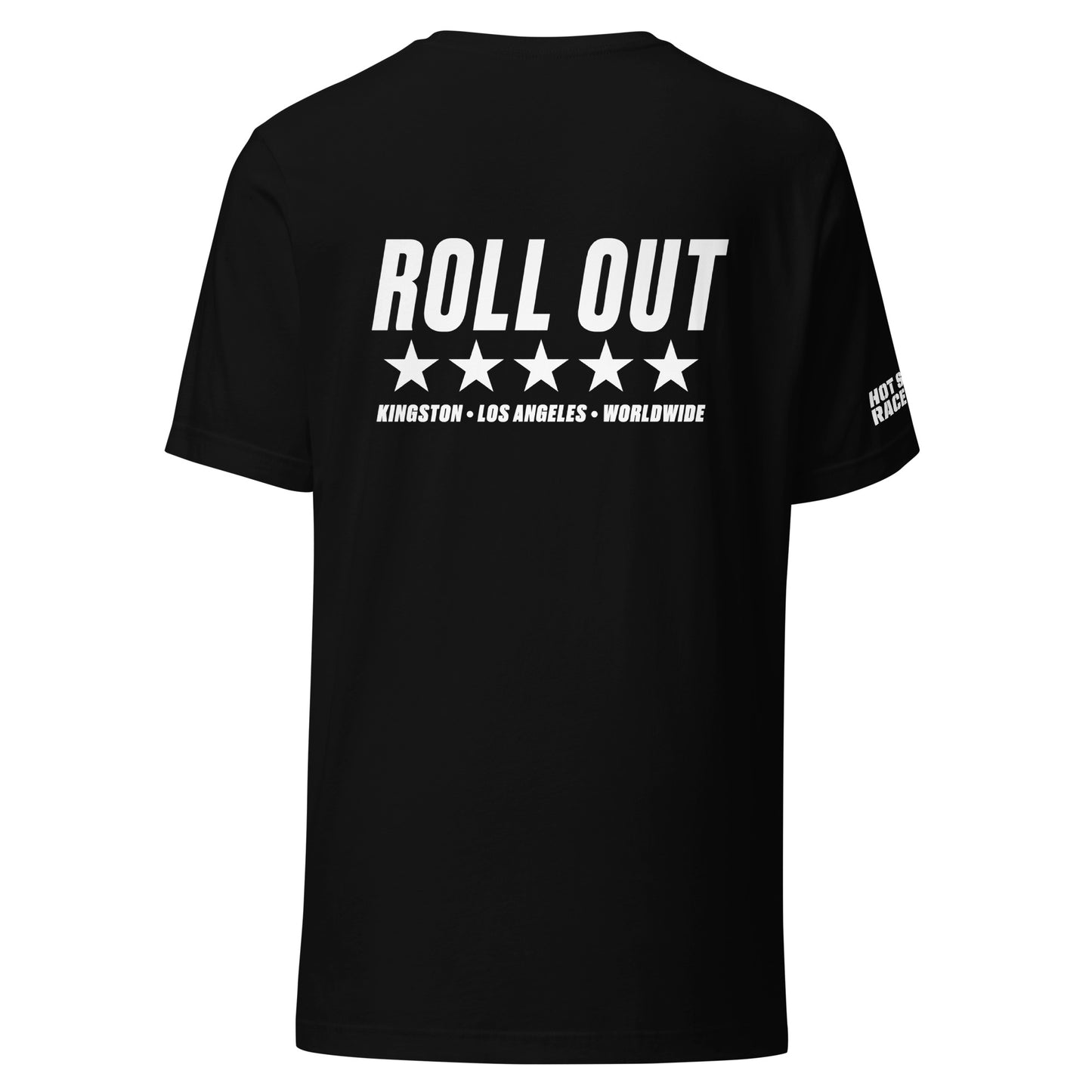 Roll Out Racer Tee - Black / White